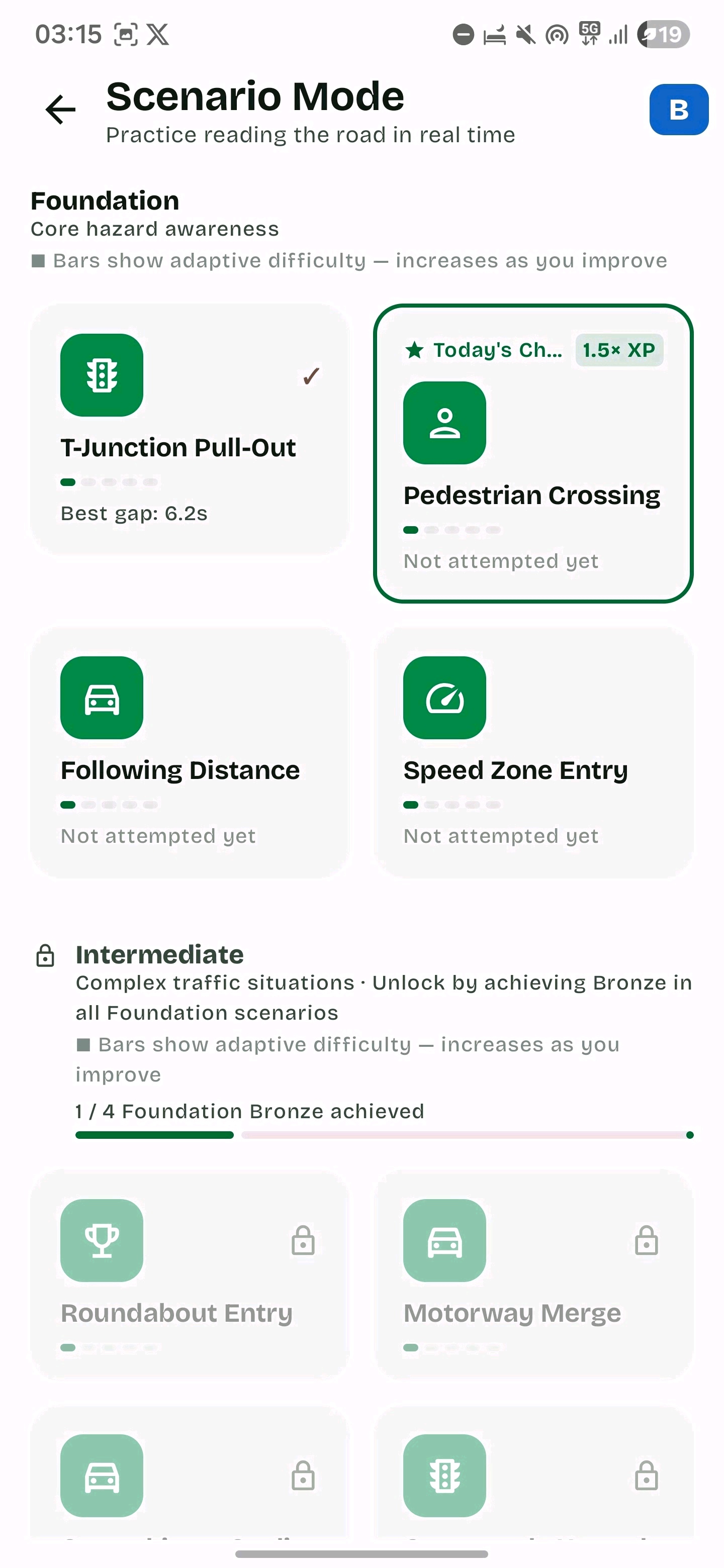 DTT Ireland — driving scenarios